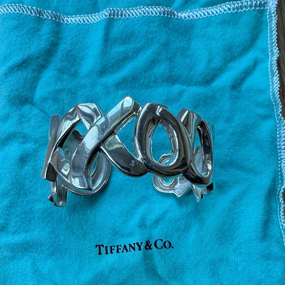 Tiffany & Co. Silver XO Cuff